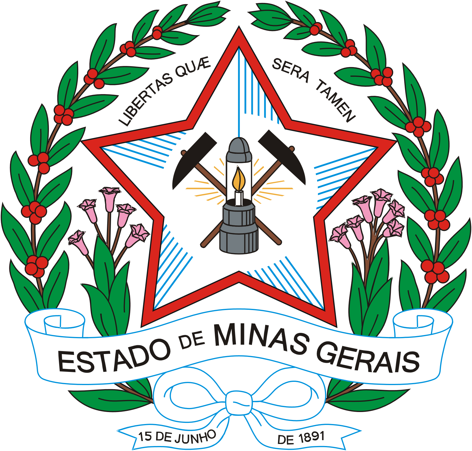 Brasão do Estado de Minas Gerais